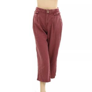 Free People Mauve Straight Leg Pants